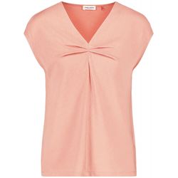 Gerry Weber Collection Short sleeve top with a pleated detail - orange (60708)