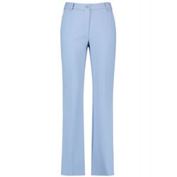 Gerry Weber Collection Pantalon stretch légèrement évasé - bleu (80933)