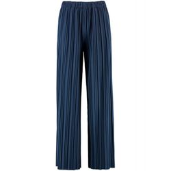 Gerry Weber Edition Pantalon plissé fluide - bleu (80936)