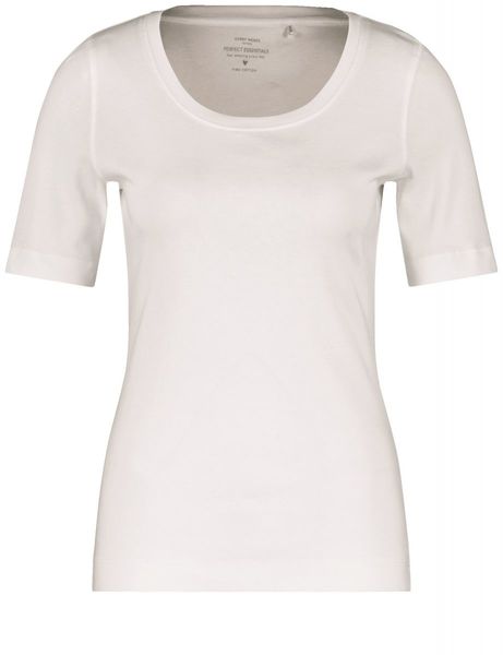 Gerry Weber Edition Basic T-shirt - beige/white (99700)