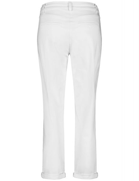 Gerry Weber Edition Pantalon durable - Kessy Chino - beige/blanc (99600)