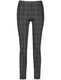 Gerry Weber Edition Pantalon slim stretch à carreaux - gris (02085)