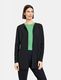 Gerry Weber Edition Open-fronted cardigan with decorative buttons  - black (11000)