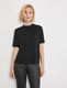 Gerry Weber Edition Casual top with mid-length sleeves and rib knit details  - black (11000)