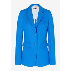 More & More Linen/lyocell blazer  - blue (0331)