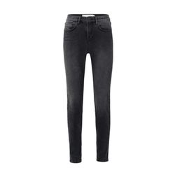 Yaya Jeans denim à taille haute - noir (01113)