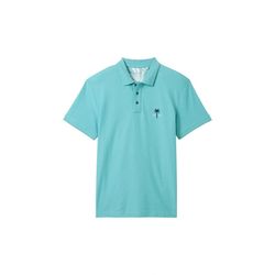 Tom Tailor Poloshirt mit Stickerei - blau (35272)