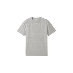 Tom Tailor Denim T-shirt à rayures - gris (35577)