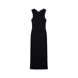 Armedangels Ribbed jersey dress slim fit - Esilaa - black (105)