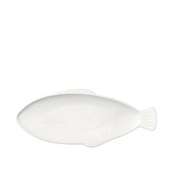 Broste Copenhagen Fish plate - white (00)