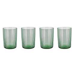 Bitz Water glasses - set of 4 - green (Green)