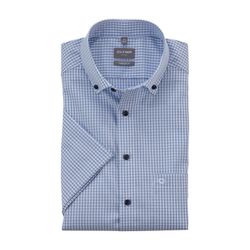 Olymp Comfort Fit: chemise - bleu (11)