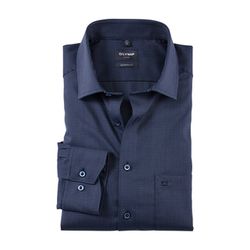 Olymp Modern Fit: chemise business - bleu (18)
