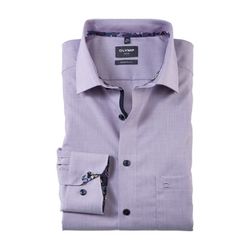 Olymp Modern Fit: shirt - purple (97)