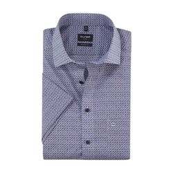 Olymp Modern fit: business shirt - purple/blue (97)