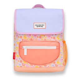 Hello Hossy Backpack - Retro Flowers - orange/purple (00)