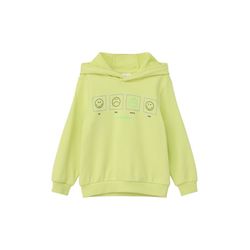 s.Oliver Red Label Smiley® cotton blend hoodie   - green (7017)