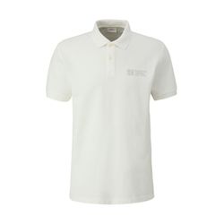 s.Oliver Red Label Polo shirt with logo print   - white (0120)