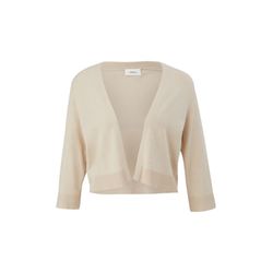 s.Oliver Black Label Cardigan with 3/4-length sleeves - beige (81W0)