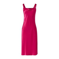 comma Satin dress with waterfall neckline  - pink (4468)