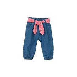 s.Oliver Red Label Ankle-Jeans mit Stoffgürtel   - blau (56Y2)