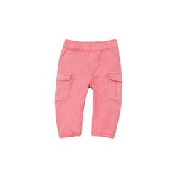 s.Oliver Red Label Pantalon cargo en coton stretch  - rose (4348)