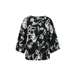s.Oliver Black Label Viscose blouse in a loose fit - black (99A1)