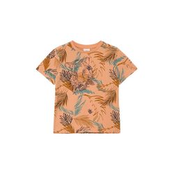 s.Oliver Red Label T-shirt with all-over print  - orange (21A2)