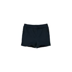 s.Oliver Red Label Shorts with crêpe texture and flounces  - blue (5952)