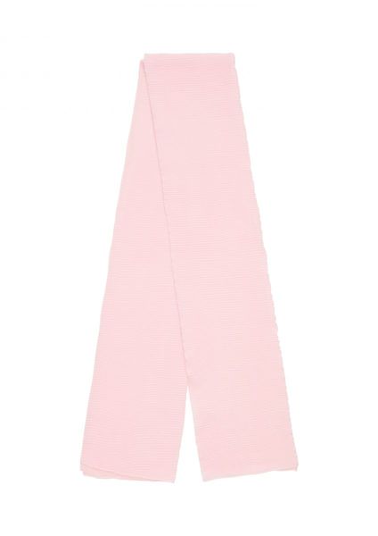 s.Oliver Black Label Scarf with pleated structure  - pink (4121)