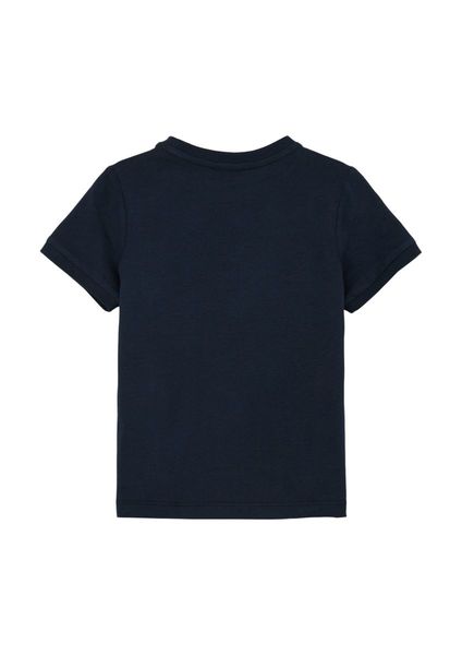s.Oliver Red Label T-Shirt mit Frontprint  - blau (5952)
