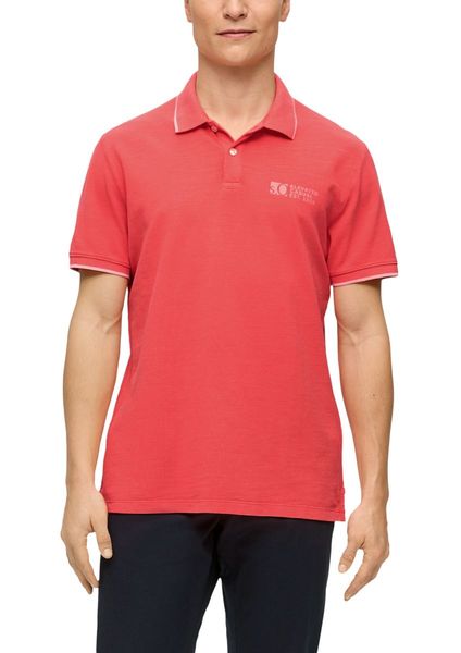 s.Oliver Red Label Polo shirt with logo print   - orange (2507)