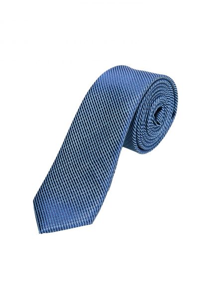 s.Oliver Black Label Krawatte aus Seidenmix  - blau (53G1)