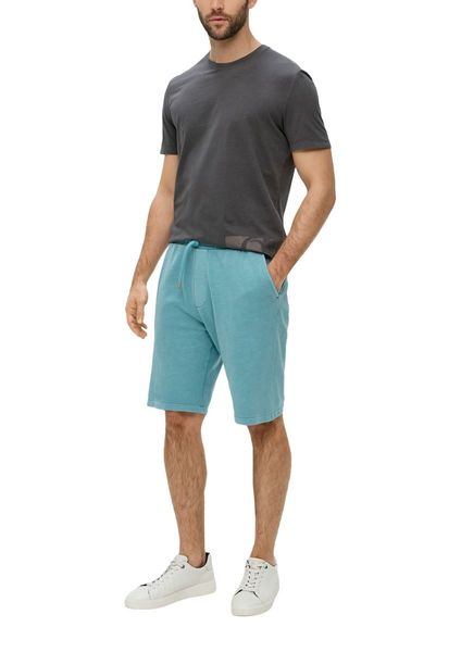 s.Oliver Red Label Relaxed fit: cotton Bermuda shorts  - blue (6565)