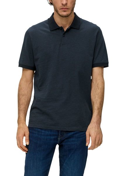 s.Oliver Red Label Cotton polo shirt  - blue (59G4)