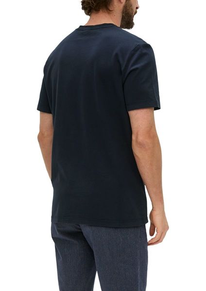 s.Oliver Red Label T-Shirt mit Garment Dye   - blau (5978)