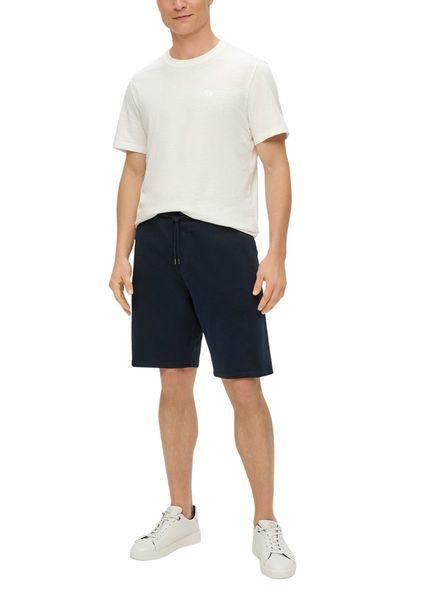 s.Oliver Red Label Relaxed fit: cotton Bermuda shorts  - blue (5978)
