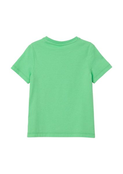 s.Oliver Red Label T-shirt with front print  - green (7303)