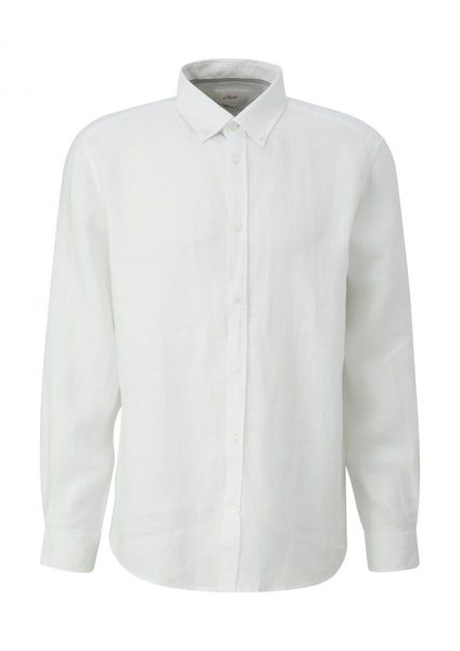 s.Oliver Red Label Linen shirt  - white (0100)