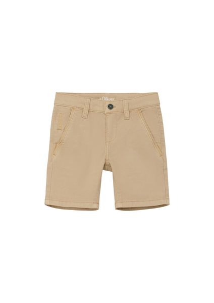 s.Oliver Red Label Cotton blend Bermuda shorts  - beige (8195)
