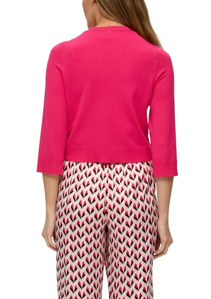 s.Oliver Black Label Cardigan with wide sleeves  - pink (4554)