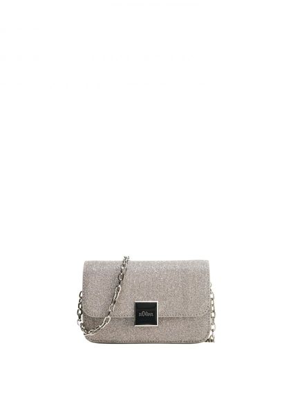 s.Oliver Red Label Crossbody bag in metallic look  - silver/gold (0010)