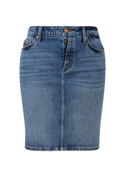 s.Oliver Red Label Slim-fitting denim skirt - blue (55Z4)