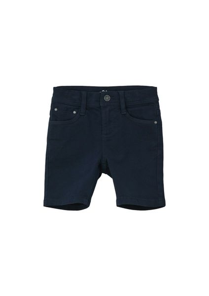 s.Oliver Red Label Slim: Bermuda shorts in stretch cotton - blue (5952)