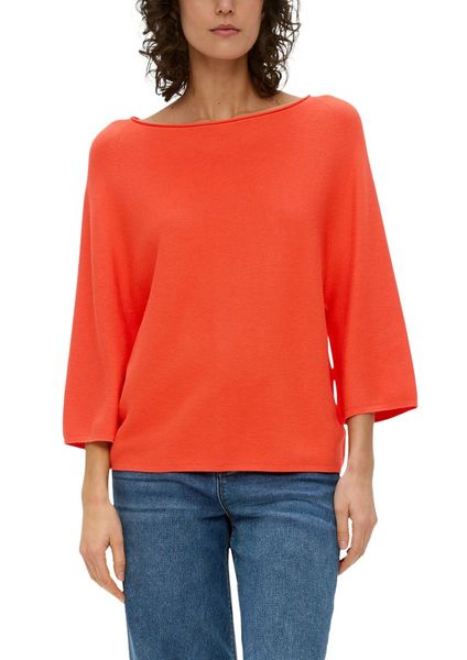 s.Oliver Red Label Knitted sweater with wide sleeves  - orange (2590)