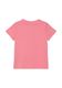s.Oliver Red Label T-shirt avec imprimé sur le devant - rose (4348)