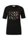 s.Oliver Red Label T-shirt made of stretch cotton - black (99D0)