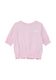 s.Oliver Red Label T-shirt with a wavy hem  - pink (4073)
