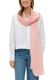 s.Oliver Red Label Viscose blend scarf - pink (4258)