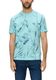 s.Oliver Red Label T-Shirt mit All-over-Print  - blau (60A3)